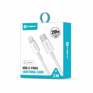 (SX-B113-2M) - Cabo Lightning - [Caixa com 400 peças]