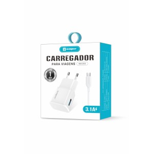 (SX-FC27-V8) - Carregador De Parede - [Caixa com 300 peças]