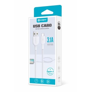 (SS-A1C) - Cabo Usb Tipo C - [Caixa com 300 peças]