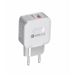 (SX-QC3-C)  - Carregador De Parede + Cabo Tipo C- [Caixa com 200 peças]