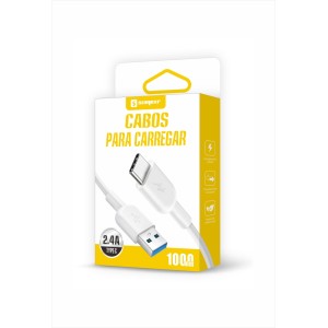 (SS-A2-C) - Cabo Usb Tipo C - [Caixa com 350 peças]